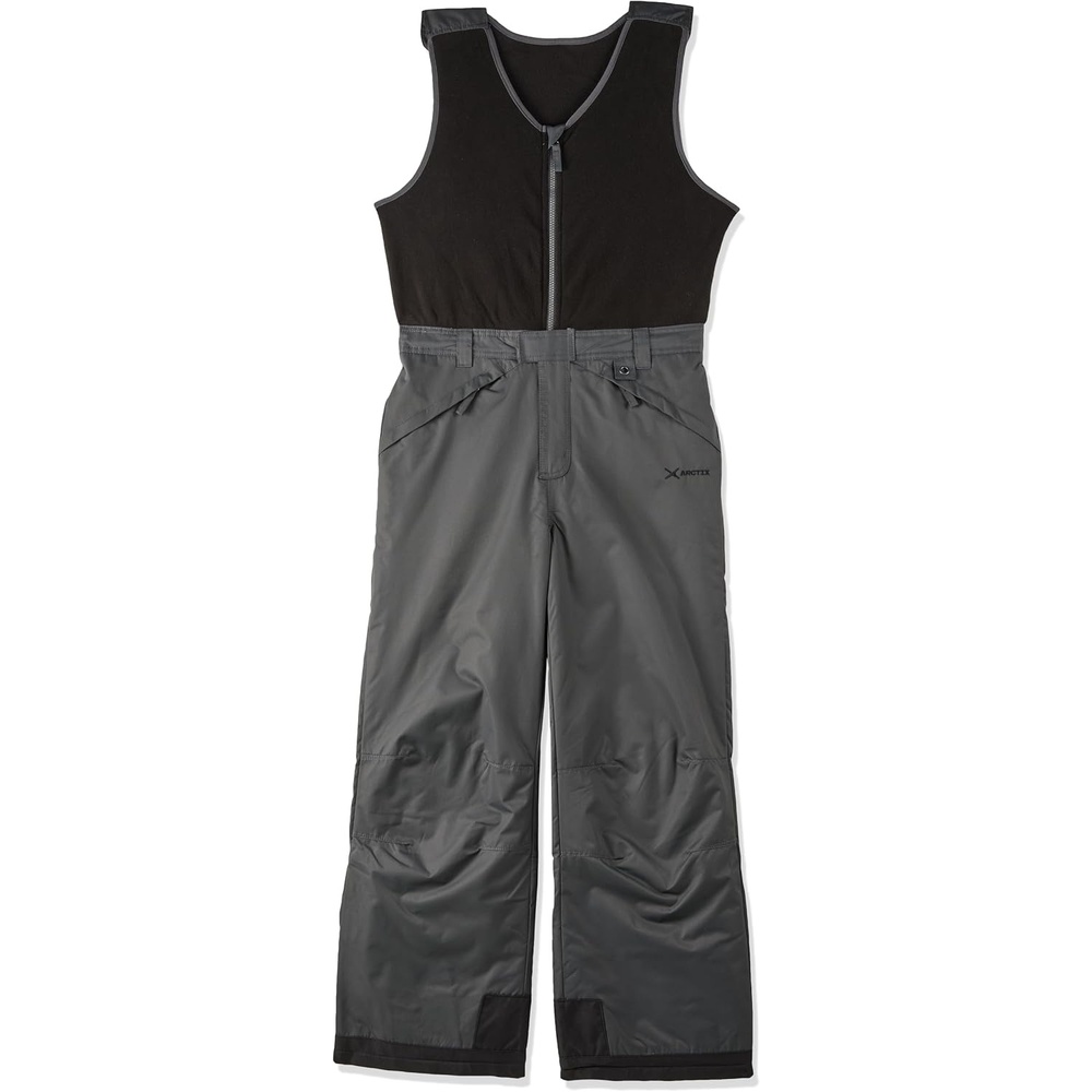 image:imageArctix Kids Limitless Fleece Top Bib OverallsDark Gray